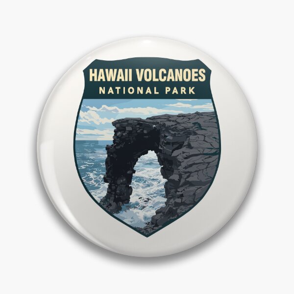 Item preview, Hawaii Volcanoes National Park Retro Sticker designed and sold by Gideon Emmerich.