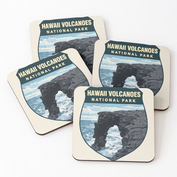 Item preview, Hawaii Volcanoes National Park Retro Sticker designed and sold by Gideon Emmerich.