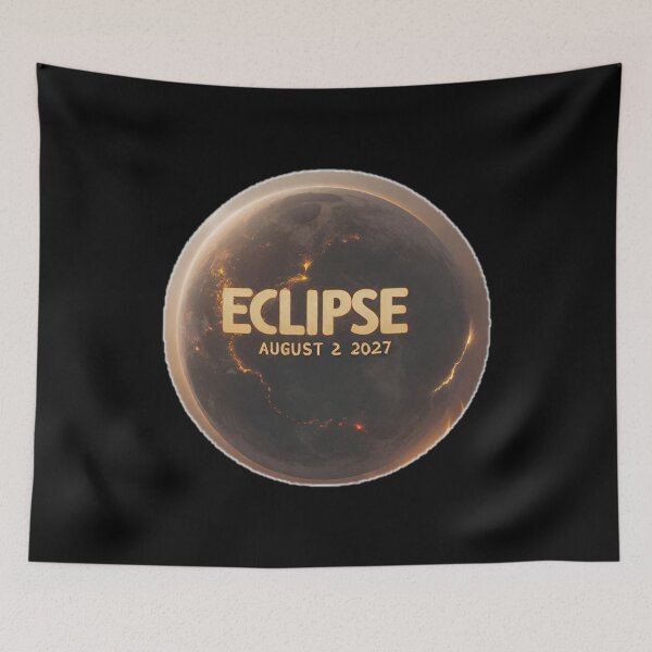 Item preview, Total Solar Eclipse August 2 2027. designed and sold by Giulivo Store Graphic.