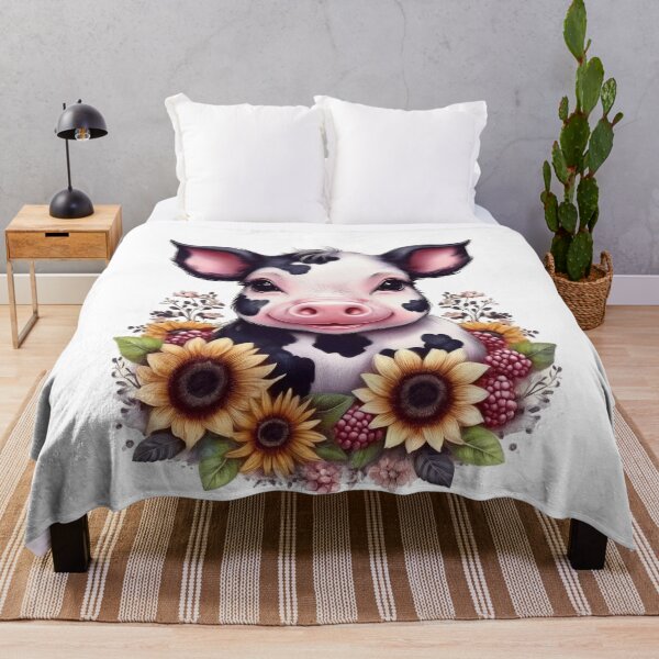 Item preview, Cute Cow Piggy designed and sold by RockitBaby.
