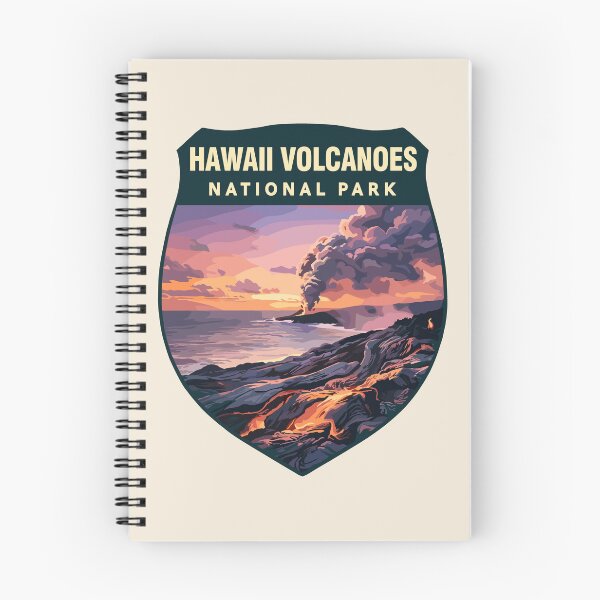 Item preview, Hawaii Volcanoes National Park Retro Sticker designed and sold by Gideon Emmerich.