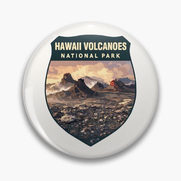 Item preview, Hawaii Volcanoes National Park Retro Sticker designed and sold by Gideon Emmerich.