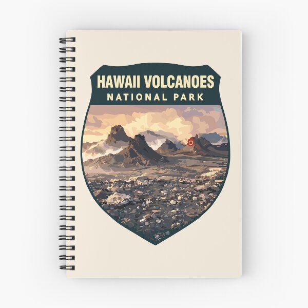 Item preview, Hawaii Volcanoes National Park Retro Sticker designed and sold by Gideon Emmerich.