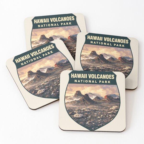 Item preview, Hawaii Volcanoes National Park Retro Sticker designed and sold by Gideon Emmerich.