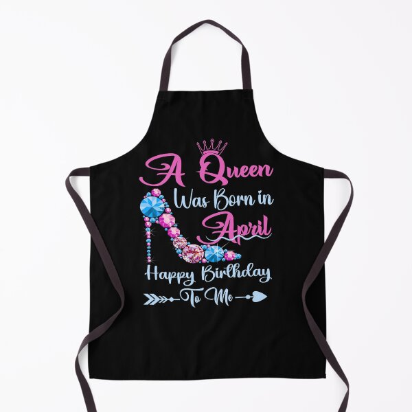Item preview, A Queen Was Born In April Happy Birthday To Me designed and sold by Gogetgiggles.
