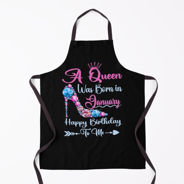 Item preview, A Queen Was Born in January Happy Birthday To Me designed and sold by Gogetgiggles.