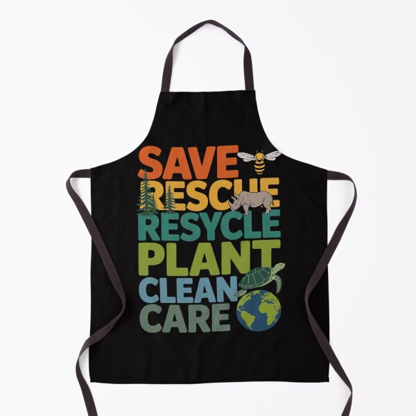 Item preview, Save Bees Rescue Animals Recycle Plastics ( On Back ) designed and sold by gerardostokes.