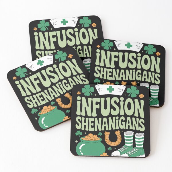 Item preview, Infusion Shenanigans Squad Family Group Nurse St Patrick Day designed and sold by joedavila.