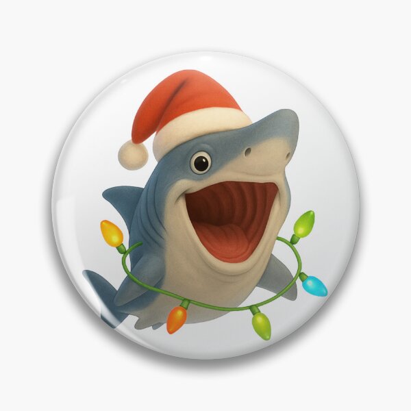 Item preview, Christmas Basking Shark designed and sold by Sillytoe.