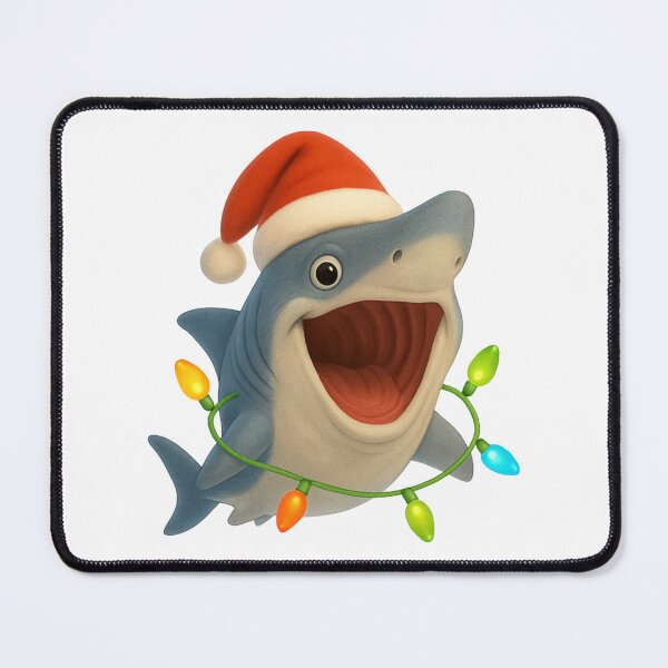 Item preview, Christmas Basking Shark designed and sold by Sillytoe.