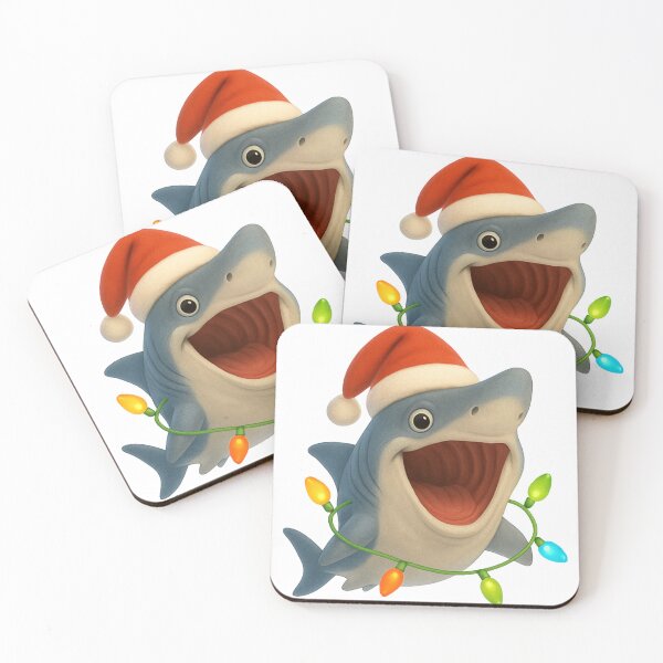 Item preview, Christmas Basking Shark designed and sold by Sillytoe.