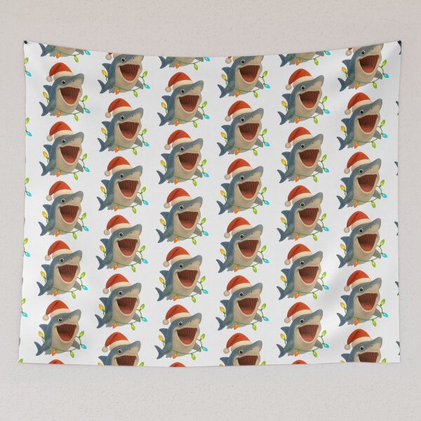 Item preview, Christmas Basking Shark designed and sold by Sillytoe.