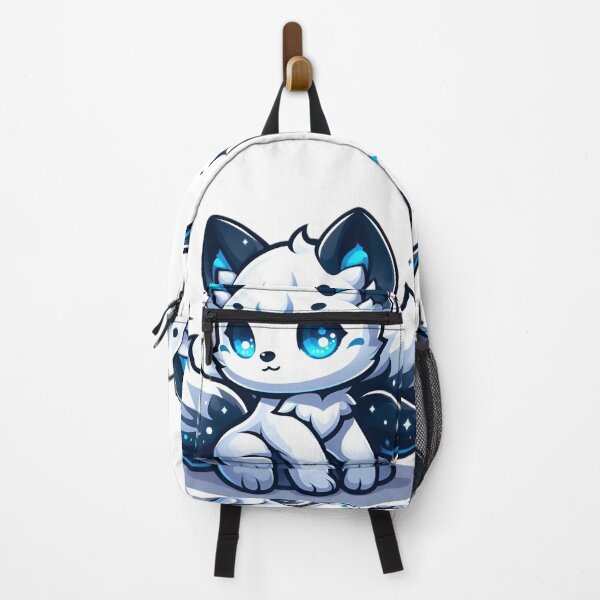 Item preview, Frost Moon Kitsune – Cute Celestial Ice Fox designed and sold by Dyan4.