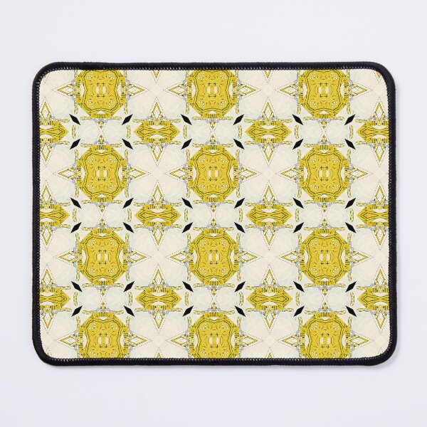Item preview, Golden Geometric Micro Pattern – Seamless Art Deco Inspired Repeat, Yellow Abstract Tile Design designed and sold by Ilikeiwantilove.