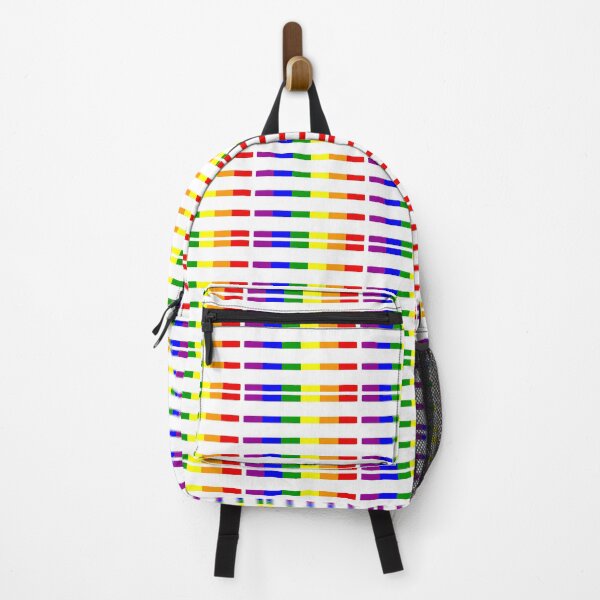 Item preview, Rainbow Gay Pride Flag Bar Stickers designed and sold by TackyTime.