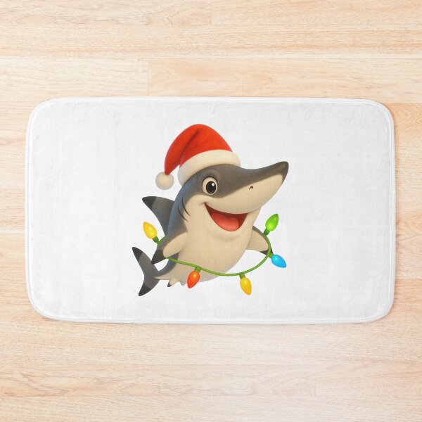 Item preview, Christmas Blacktip Reef Shark designed and sold by Sillytoe.