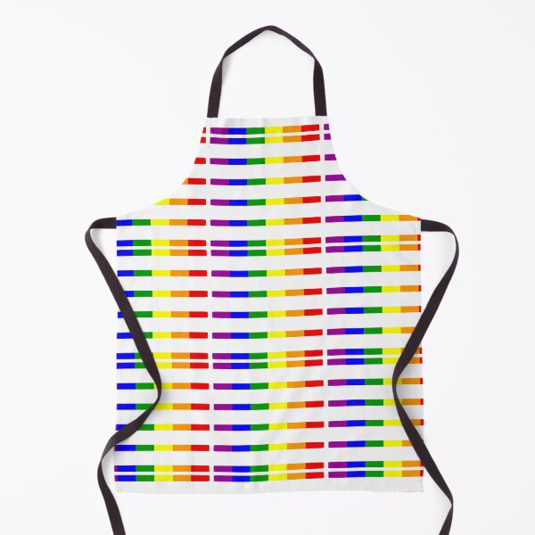 Item preview, Rainbow Gay Pride Flag Bar Stickers designed and sold by TackyTime.