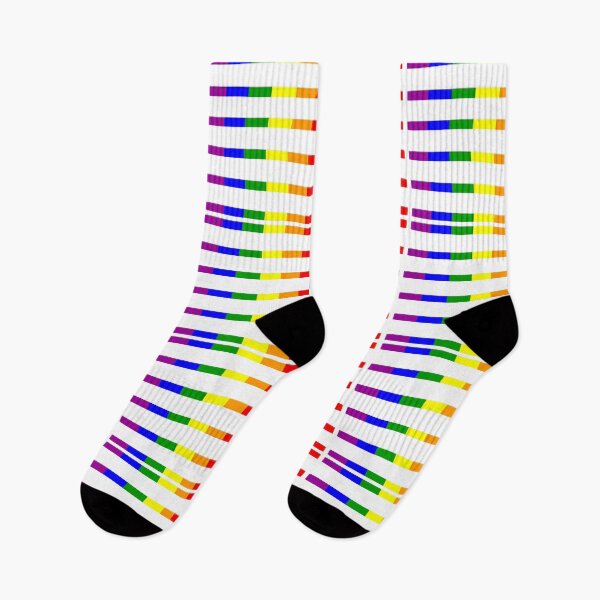 Item preview, Rainbow Gay Pride Flag Bar Stickers designed and sold by TackyTime.