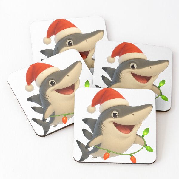 Item preview, Christmas Blacktip Shark designed and sold by Sillytoe.
