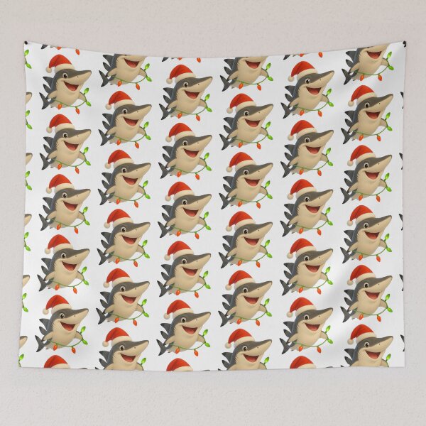 Item preview, Christmas Blacktip Shark designed and sold by Sillytoe.