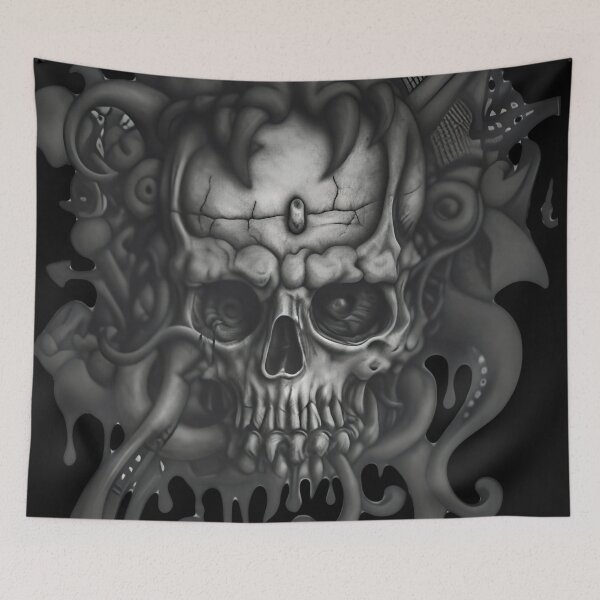 Item preview, Fantasy skull designed and sold by Glenbobagins.