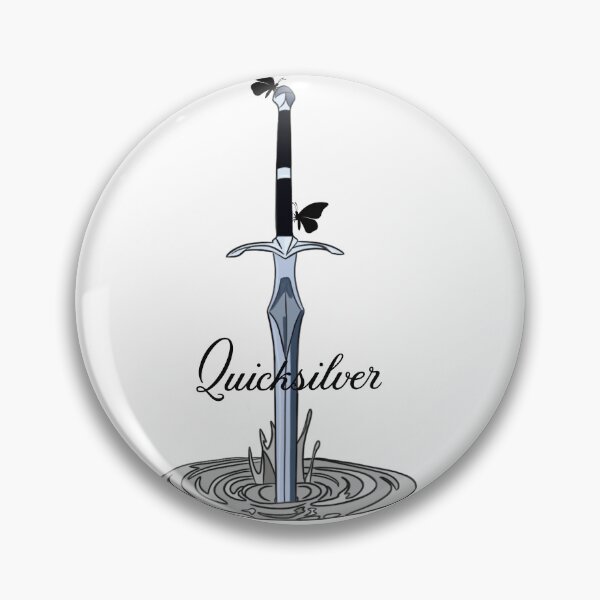Item preview, Quickersilver Inspired Sword, Sword and Osha Butterflies Sticker, Onyx designed and sold by laurynashlie.