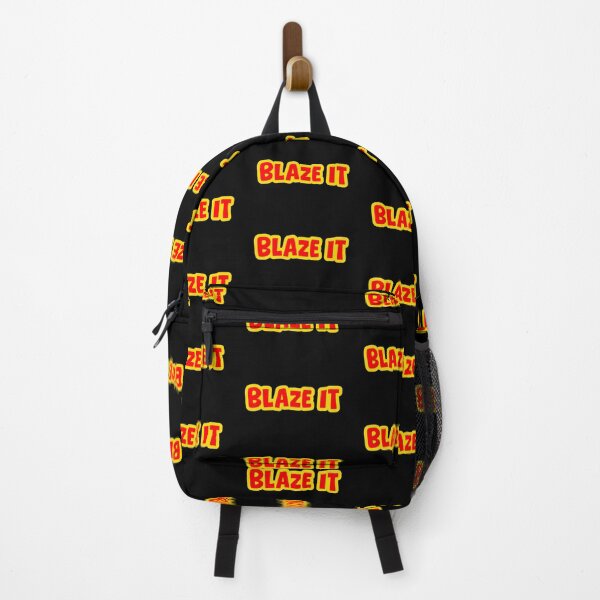 Item preview, Blaze It, Yellow Outline designed and sold by Memes N Lore .
