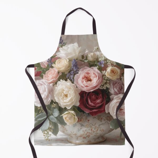 Artikelvorschau, Eleganter Blumenstrauß in einer Keramikvase entworfen und verkauft von Rue Market.