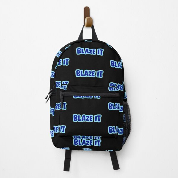 Item preview, Blaze It, Blue Outline designed and sold by Memes N Lore .