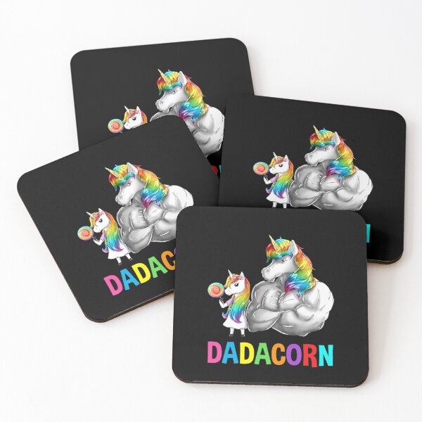 Item preview, Unicorn Dad Dadacorn Daddy Father's Day Papa Cute designed and sold by traceydowns.