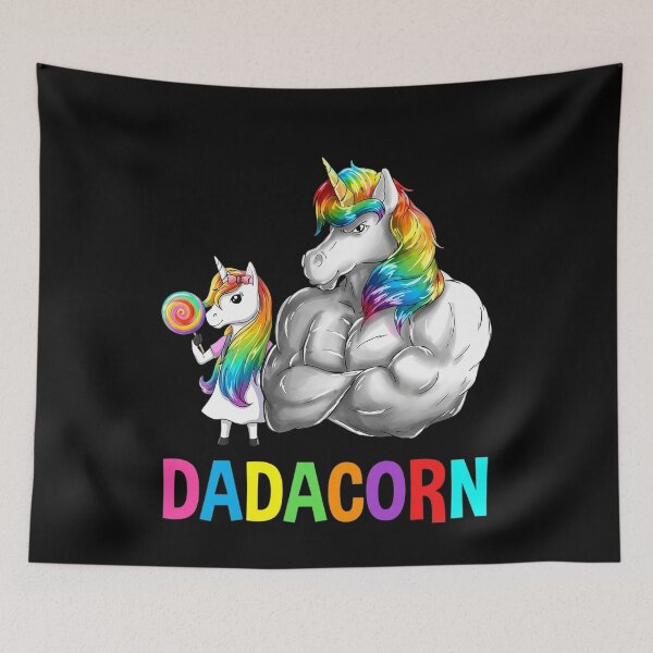 Item preview, Unicorn Dad Dadacorn Daddy Father's Day Papa Cute designed and sold by traceydowns.