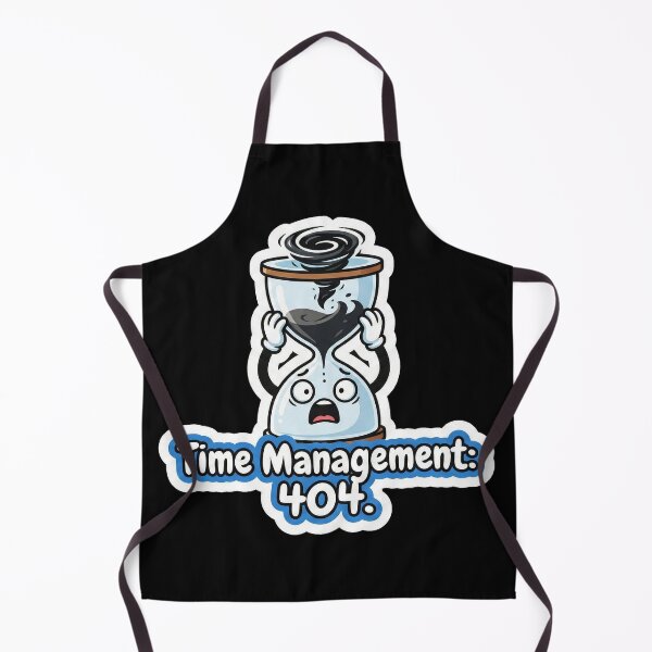 Item preview, Time Management: 404 - Panicked Hourglass designed and sold by Sassy Cult.