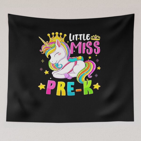 Item preview, Pequeña Señorita Pre-k Regreso a la Escuela Hola Niñas Pre-k designed and sold by traceydowns.