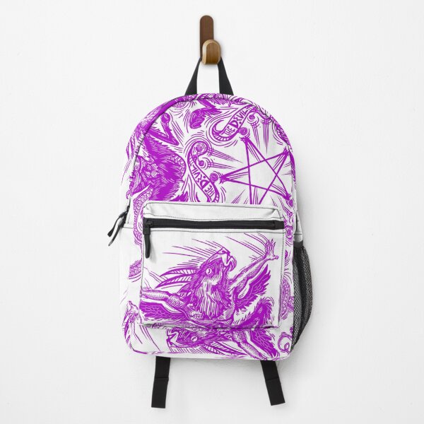 Item preview, Baphomat mandala skate purple designed and sold by UrielCalavera.