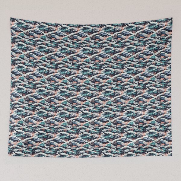 Item preview, Ocean Print No.3 designed and sold by Fortunate-Hub.