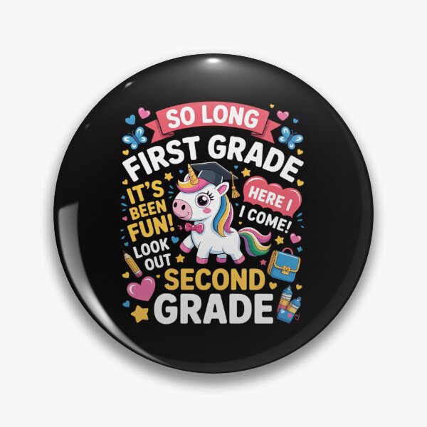 Item preview, So long First Grade Hello Second Grade Cute Unicorn Summer designed and sold by jewellmeyers.
