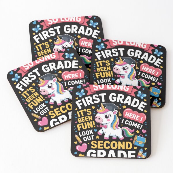 Item preview, So long First Grade Hello Second Grade Cute Unicorn Summer designed and sold by jewellmeyers.