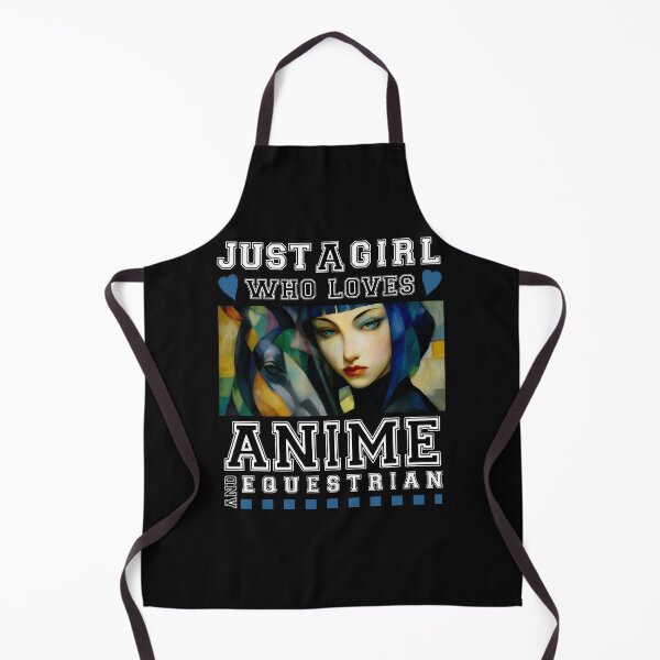 Item preview, Anime Equestrian Girl Horse Art Painterly Style designed and sold by MTJ-Mushrooms.