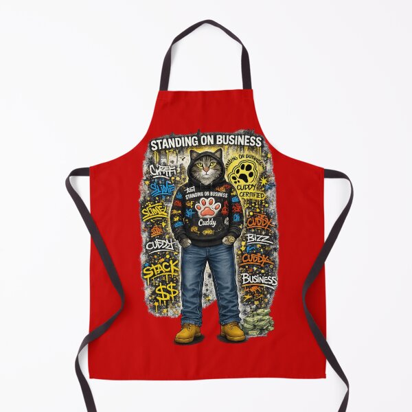 Artikelvorschau, Standing on Business - Cuddy Graffiti Hoodie Streetwear entworfen und verkauft von The Crimson Halo.