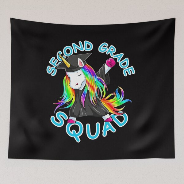 Item preview, Second Grade Squad dabbing Unicorn 2026 1st day of School designed and sold by jewellmeyers.