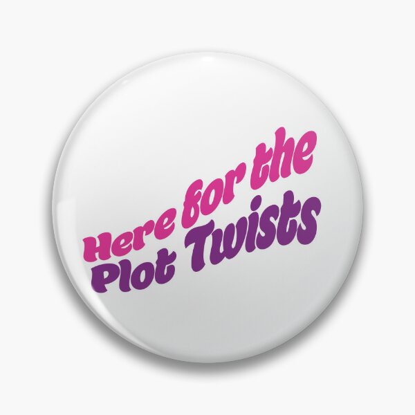 Item preview, Here For The Plot Twists designed and sold by BooksWithBritt.