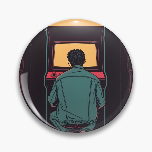 Item preview, CRT Night Shift Hero – 80s Arcade Repair Tech Retro Gaming Tee designed and sold by ThePixelArchive.