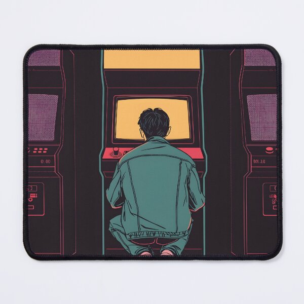 Item preview, CRT Night Shift Hero – 80s Arcade Repair Tech Retro Gaming Tee designed and sold by ThePixelArchive.
