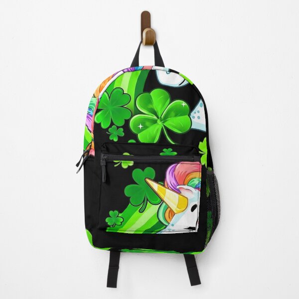 Item preview, St Patricks Day Shamrock Unicorn Irish Cool Green designed and sold by traceydowns.