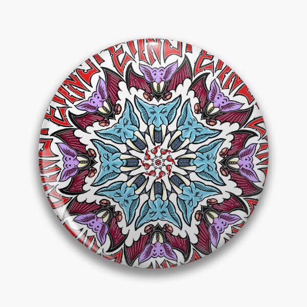 Item preview, Ernesto the vampire mandala designed and sold by UrielCalavera.