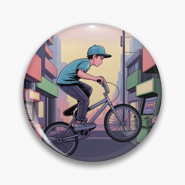 Item preview, Retro City High Score Run – BMX Arcade Street 80s Gamer Shirt designed and sold by ThePixelArchive.
