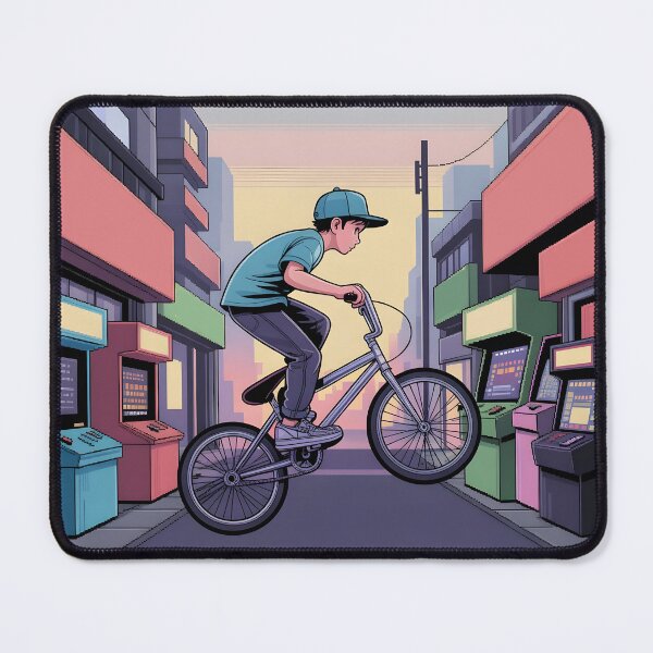Item preview, Retro City High Score Run – BMX Arcade Street 80s Gamer Shirt designed and sold by ThePixelArchive.