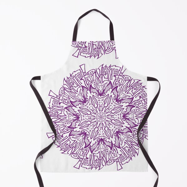 Item preview,  Ernesto the vampire mandala purple designed and sold by UrielCalavera.