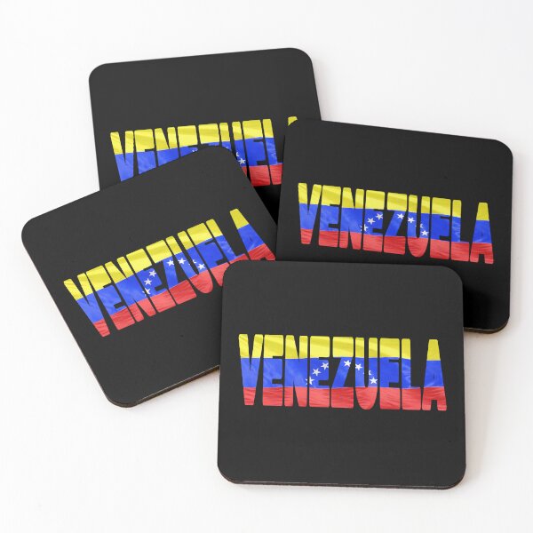 Item preview, VENEZUELA - Flag Flying in Wind cut to Letters Souvenir Sticker Shirt designed and sold by Adam Gormley.