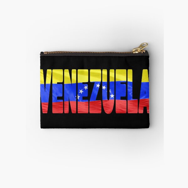 Item preview, VENEZUELA - Flag Flying in Wind cut to Letters Souvenir Sticker Shirt designed and sold by Adam Gormley.